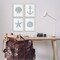 Stupell Industries Minimal Shells & Anchor 4pc Framed Giclee Wall Art Set Design by Jetty Home, LLC